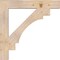 Ekena Millwork Merced Block Smooth Bracket, Douglas Fir, 5 1/2"W x 40"D x 40"H BKT06X40X40MRC05SDF - alternate 2